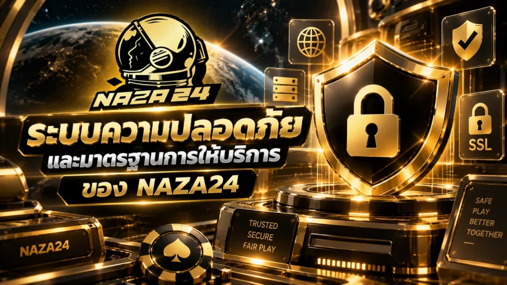 ระบบความปลอดภัยและมาตรฐานการให้บริการของ naza24